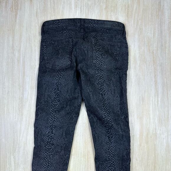 AG Adriano Goldschmied The Legging Super Skinny Fit Snake Skin Print Jeans 27 - Picture 7 of 16